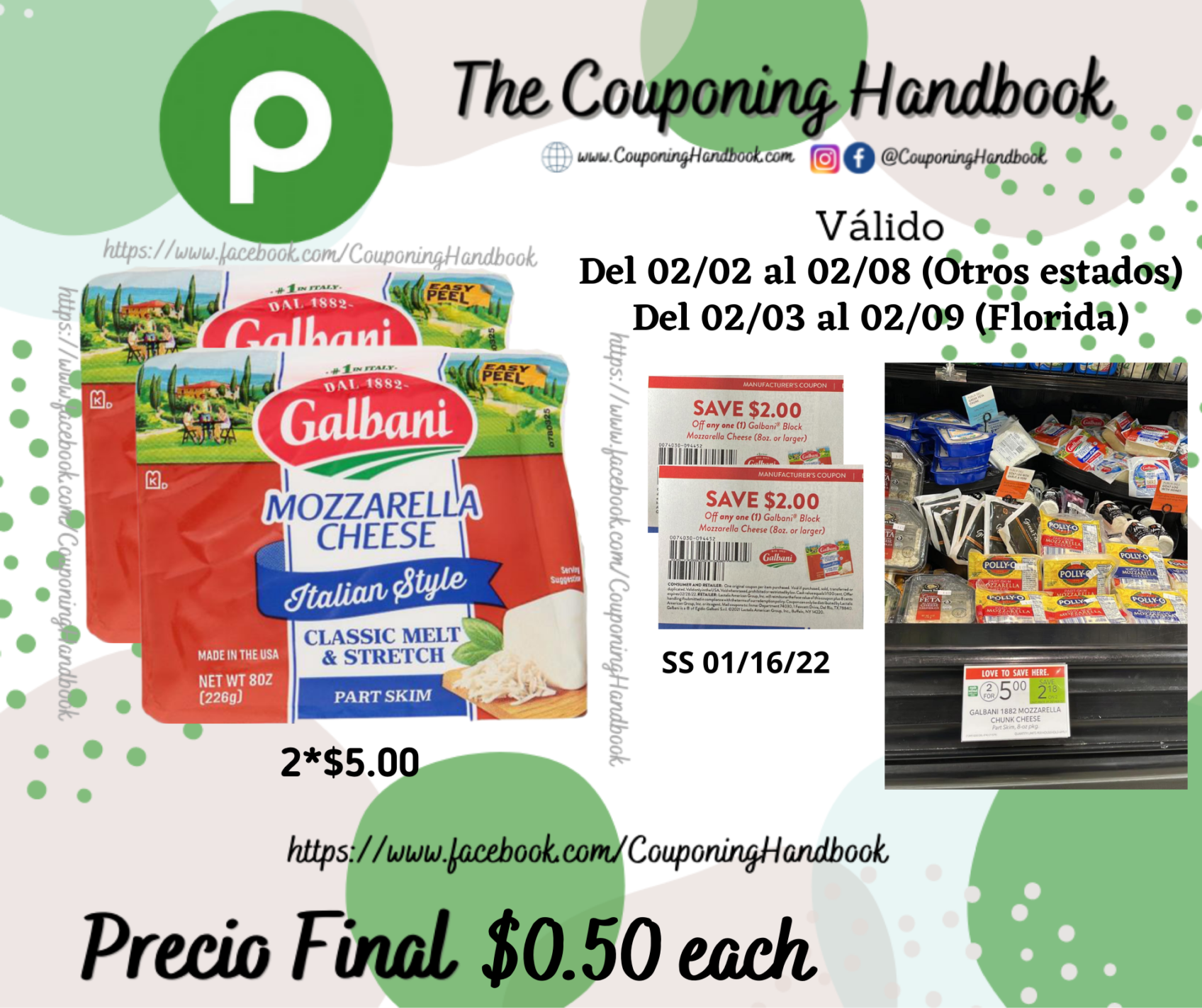 Galbani Cheese, Mozzarella a $0.50 – Couponing Handbook