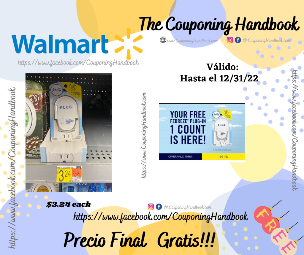 Febreze Plug Gratis – Couponing Handbook