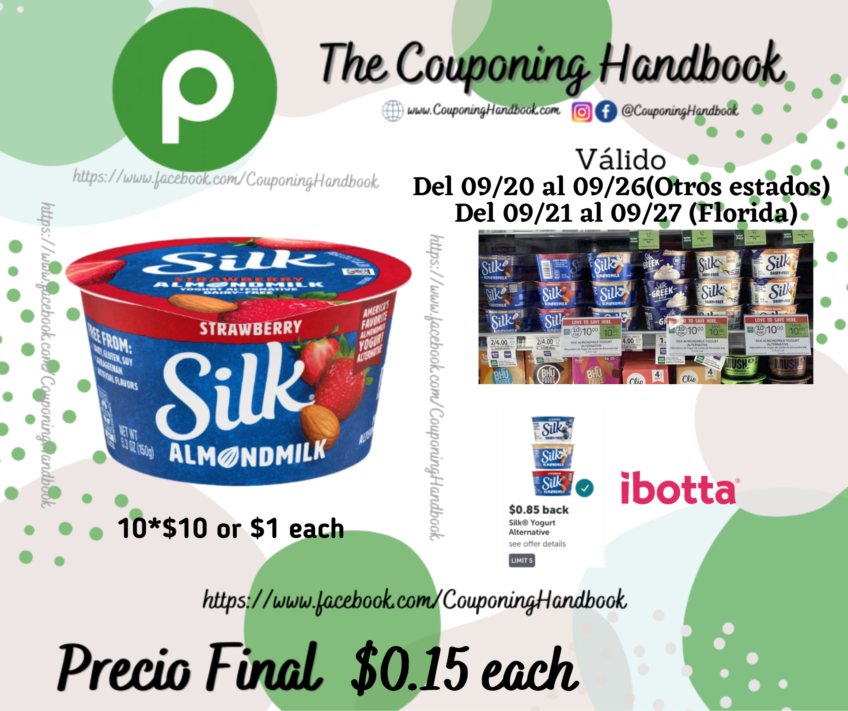 Silk Yogurt Alternative, Almondmilk a $0.15