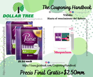 02 Poise Daily Liners for Women, 8-ct. Packs Gratis