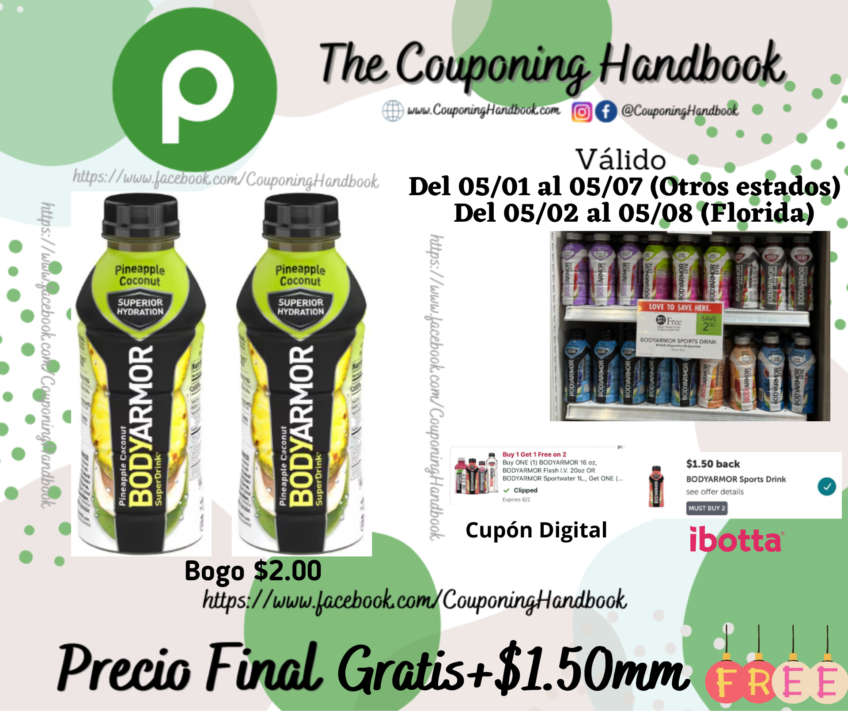 02 BodyArmor Super Drink Gratis