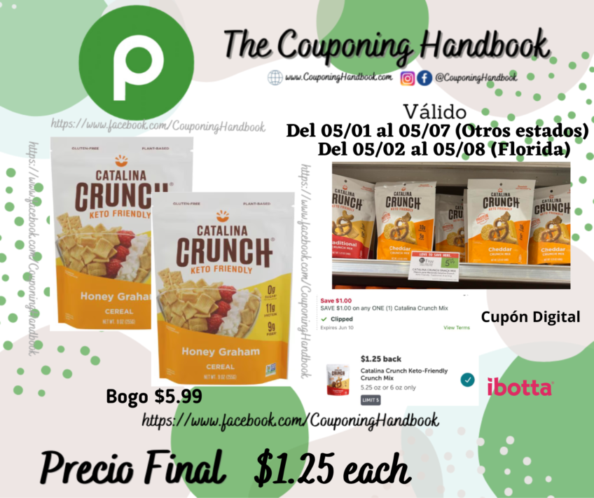 Catalina Crunch Cereal, Keto Friendly por $1.25