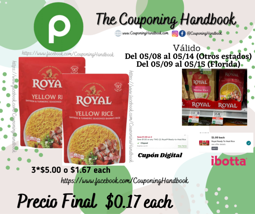 Royal Rice por $0.17