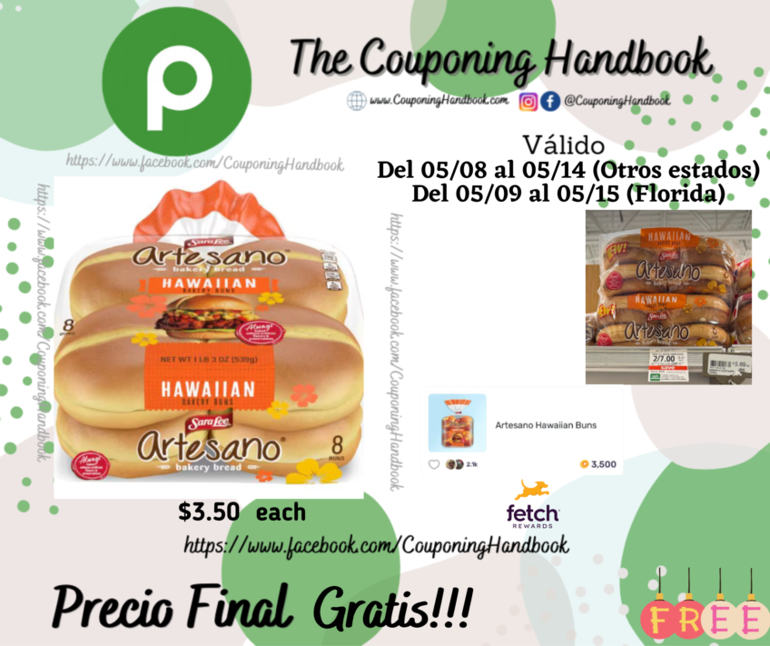 Sara Lee Artesano Buns, Hawaiian Gratis