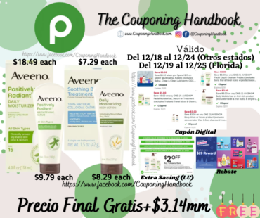 04 Productos de Aveeno Gratis