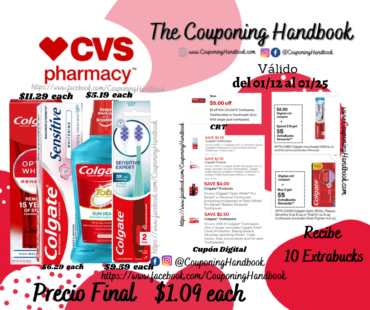 Productos Colgate por $4.36