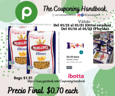 Mueller’s Elbows por $0.70