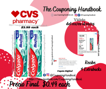 Colgate Max Fresh Whitening Anticavity Fluoride Toothpaste with Breath Strips por $0.49