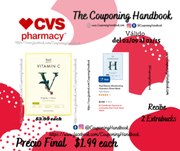 Rael Beauty Brightening Vitamin C Facial Sheet Mask por $1.99