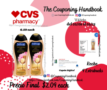 Softsoap Luminous Oils Body Wash por $2.09