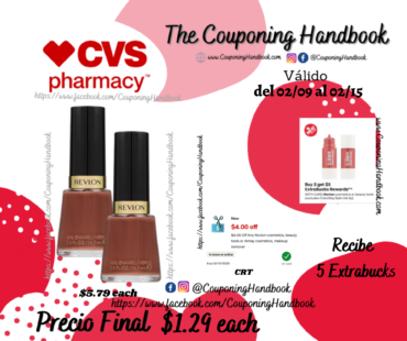 Revlon Nail Enamel por $1.29