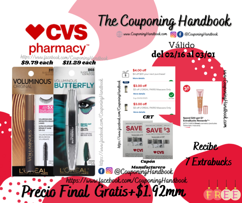 02 L’Oreal Paris Mascara Gratis