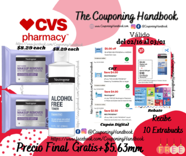 03 productos Neutrogena Gratis mas Ganancia