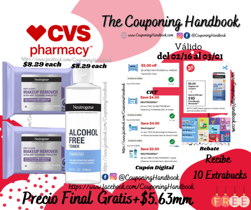 03 productos Neutrogena Gratis mas Ganancia