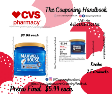 Maxwell House Original Roast Medium Ground Coffee, 27.50 oz por $5.99