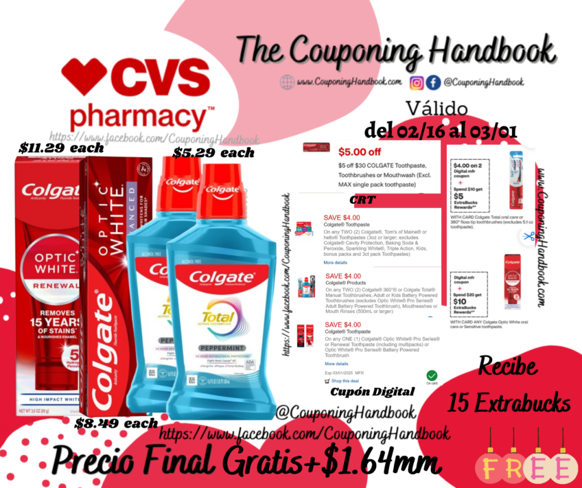 04 Productos Colgate Gratis