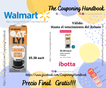 OATLY Oatmilk Creamer Caramel – 32 fl oz Gratis