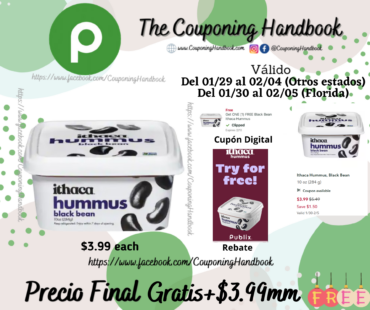Ithaca Hummus, Black Bean Gratis+Ganancia