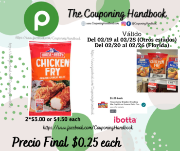 House-Autry Chicken Fry, Original Crunchy Recipe por $0.25