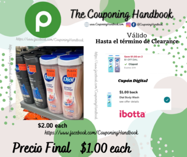 Dial Body Wash por $1.00
