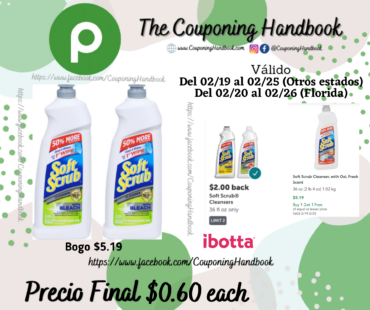 Soft Scrub Cleanser por $0.60