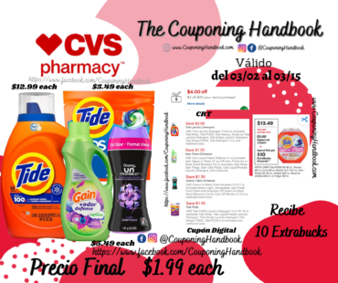 04 Productos de Laundry por $7.96