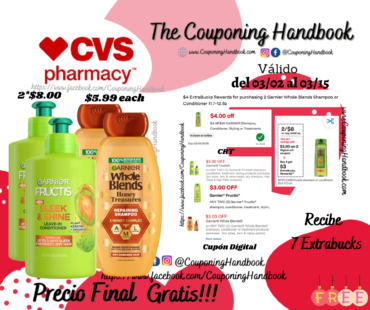 04 Productos Garnier Hair Care Gratis