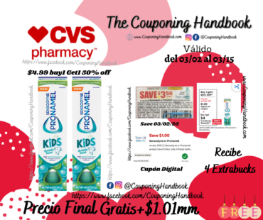 02 Sensodyne Pronamel Kid’s Fluoride Toothpaste, Bubble Twist, 4 OZ Gratis+ Ganancia