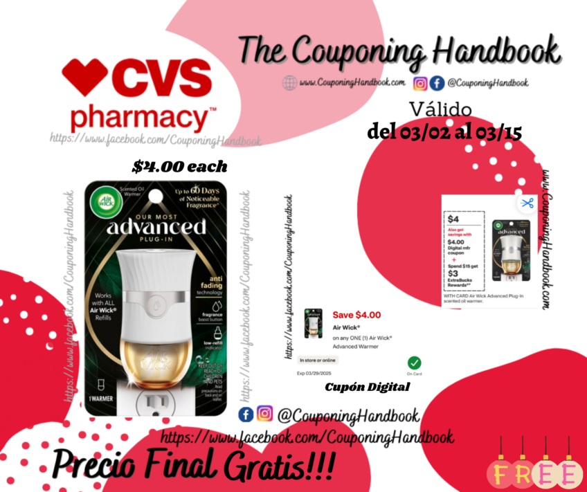 AIR WICK® Advanced Scented Oil Plug In, 1 ct Gratis