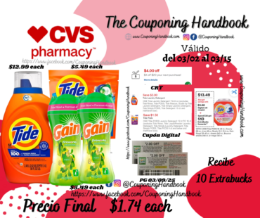 04 Productos de Laundry por $6.96