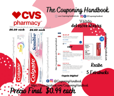 Productos colgate por $0.99