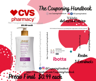 Raw Sugar Simply Body Wash, Pineapple + Maqui Berry + Coconut por $0.99