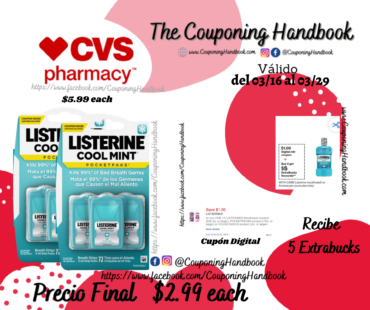 Productos Listerine por $2.99