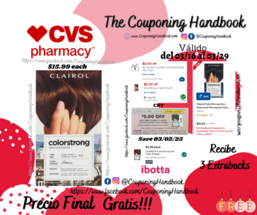 Clairol ColorStrong Zero Ammonia Permanent Hair Color Gratis