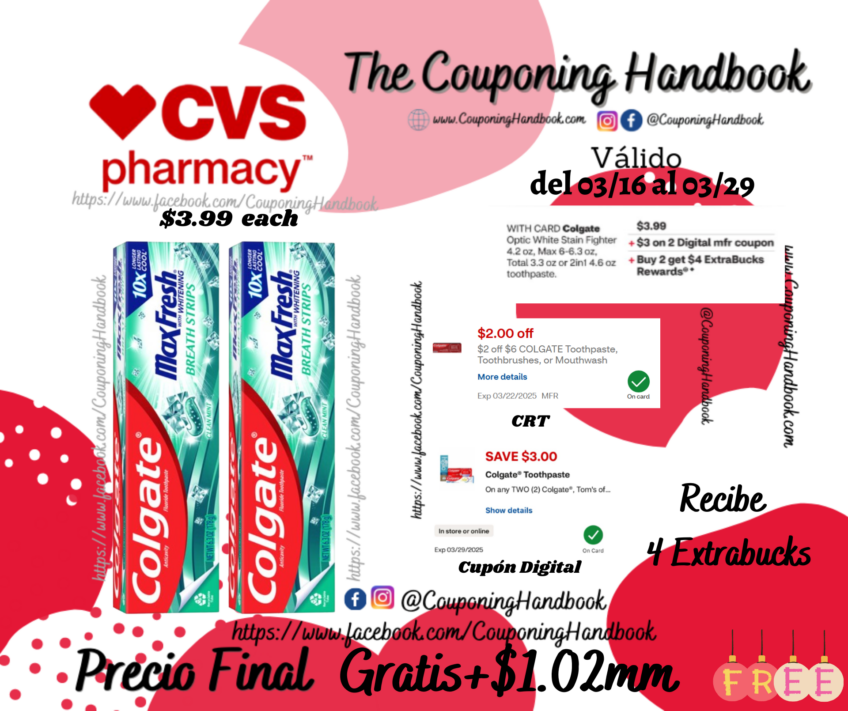 02 Colgate Max Fresh Whitening Anticavity Fluoride Toothpaste with Breath Strips Gratis