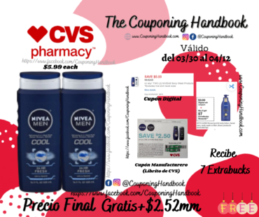 02 NIVEA Men Body Wash, 16.9 OZ Gratis mas Ganancia
