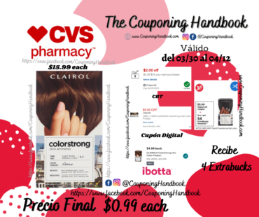 Clairol ColorStrong Zero Ammonia Permanent Hair Color por $0.99