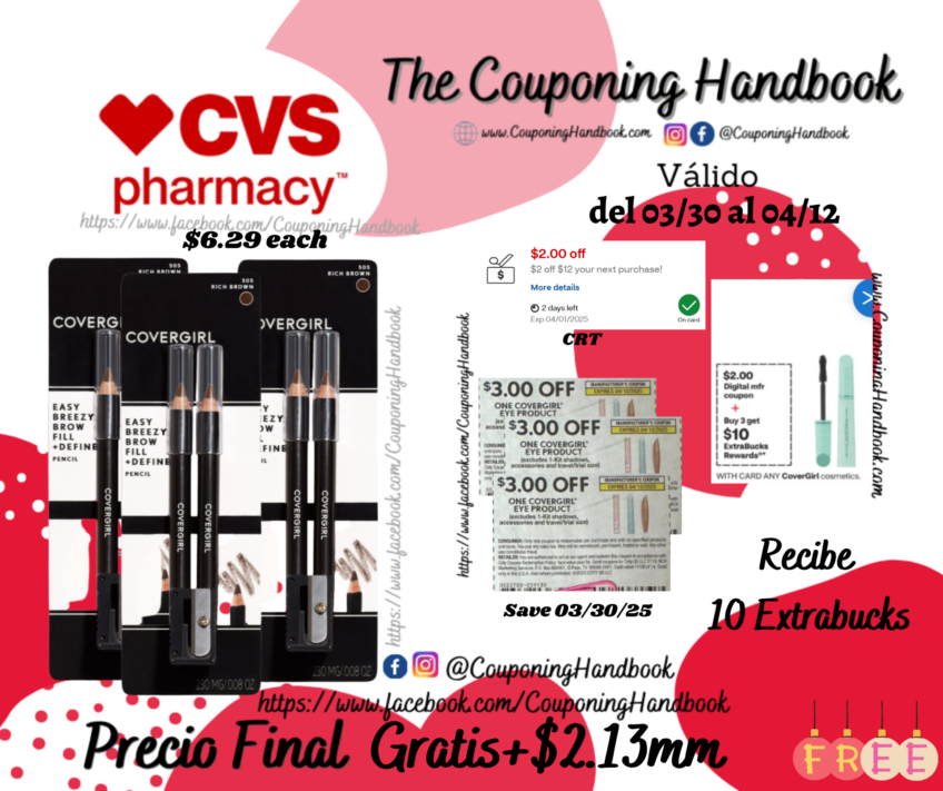 03 CoverGirl Brow & Eyemakers Eyeliner Gratis