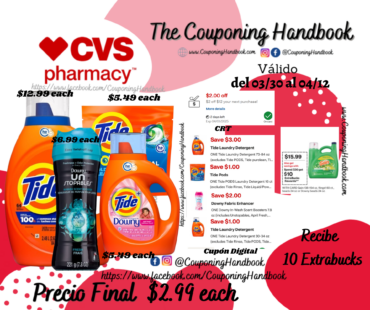 04 productos de Laundry por $11.96