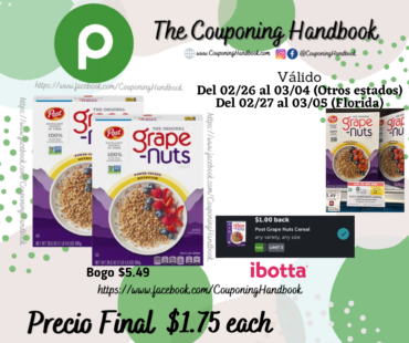 Grape-Nuts Cereal, The Original por $1.75