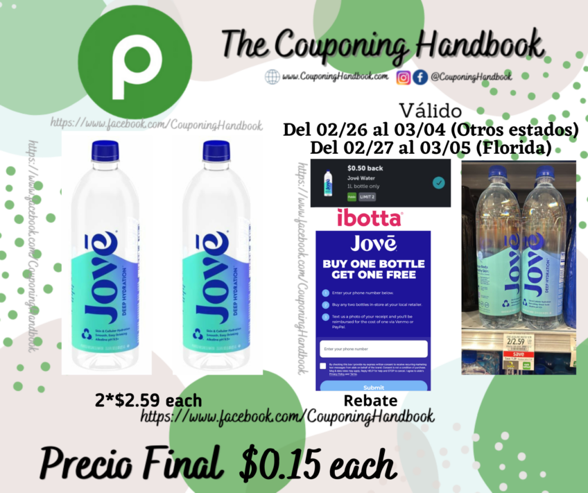 Jovē Purified Water, Wellness por $0.15