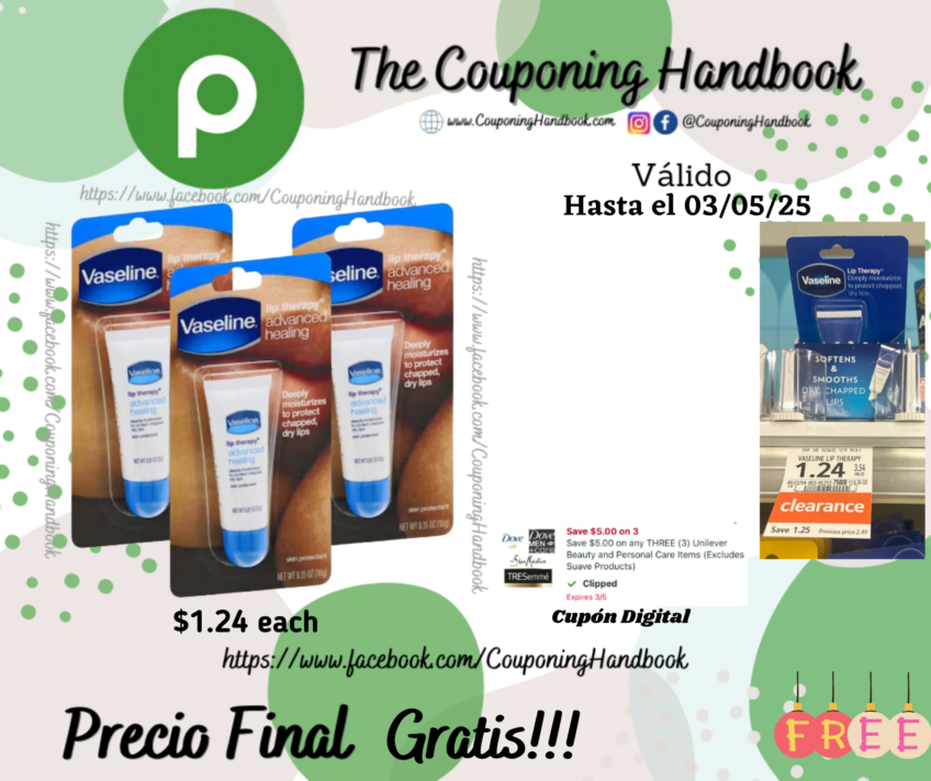 03 Vaseline Lip Therapy, Advance Healing Gratis