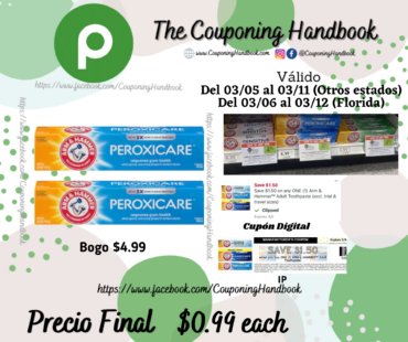 Arm & Hammer Toothpaste por $0.99