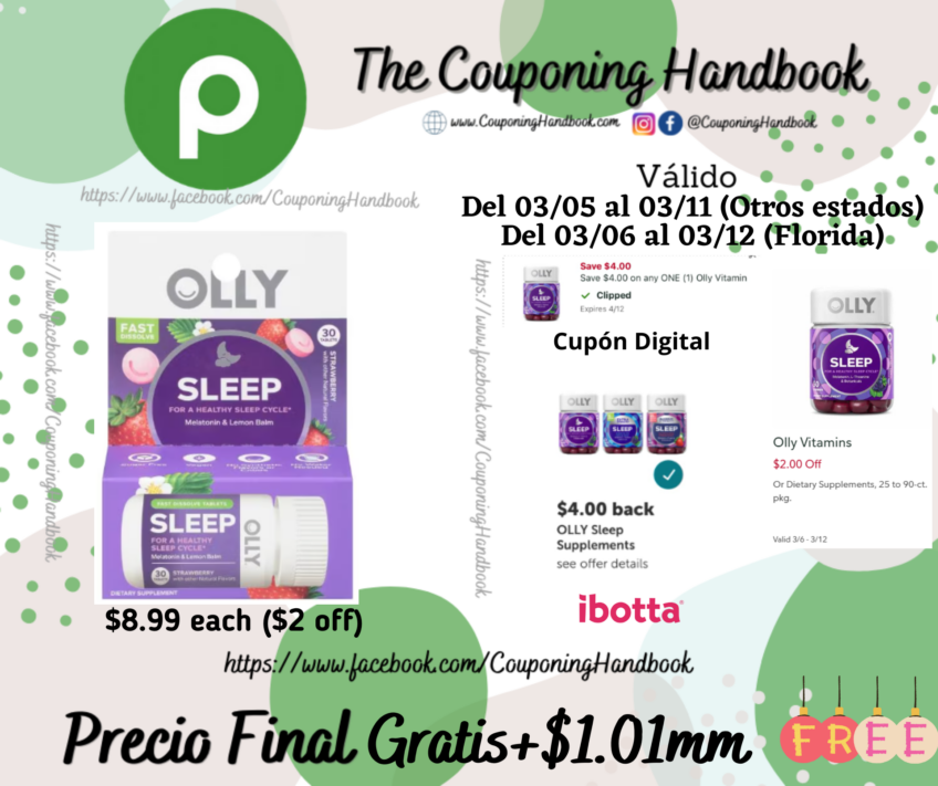 Olly Sleep, Strawberry, Fast Dissolve Tablets 30 tablets Gratis