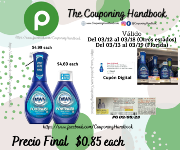 Productos Dawn Ultra por $0.85