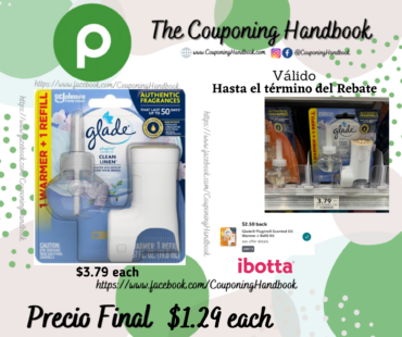 Glade Plugins Scented Oil, Clean Linen por $1.29