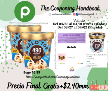 02 Halo Top Ice Cream Gratis mas Ganancia