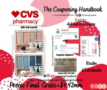 02 CoverGirl Eye Enhancers 4-Kit Eye Shadow Gratis