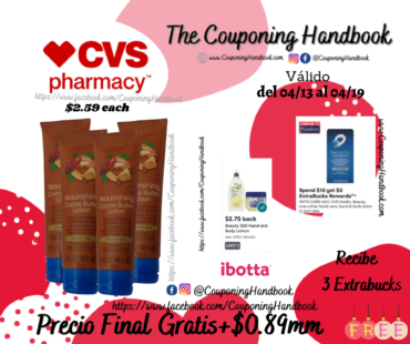 04 CVS Beauty Nourishing Cocoa Butter Lotion, 3 Ounces Gratis