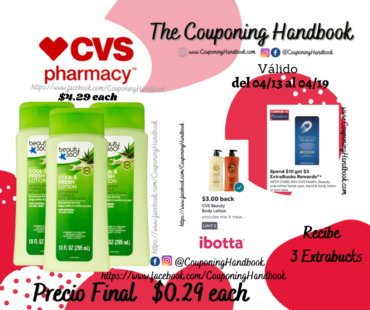 Beauty 360 Cool & Fresh Lotion Refreshing Aloe Vera por $0.29